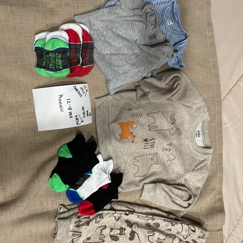 12-18 month bundle. All for 1 price!